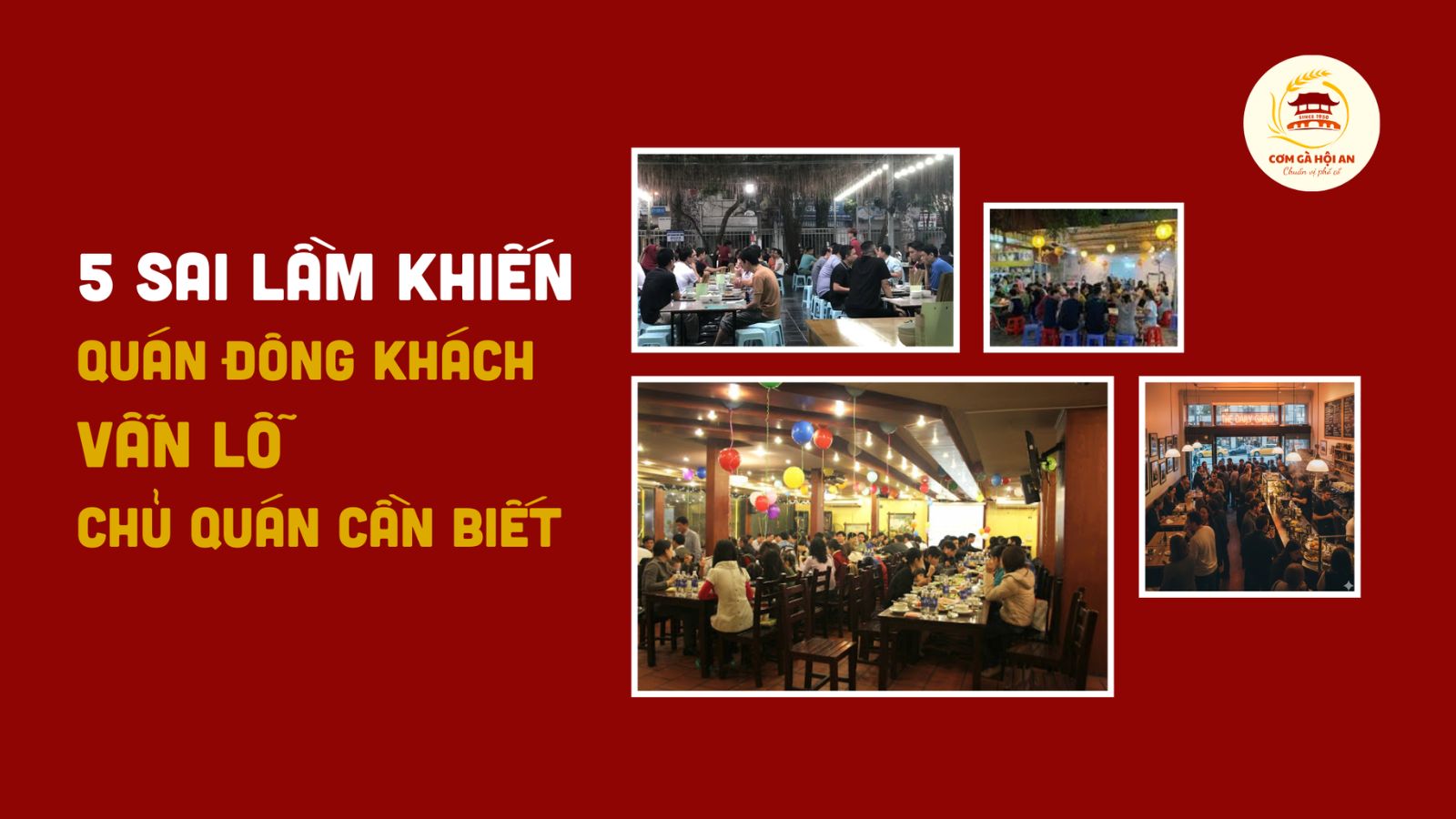 5 sai lầm khiến quán đông khách vẫn lỗ – Chủ quán cần biết