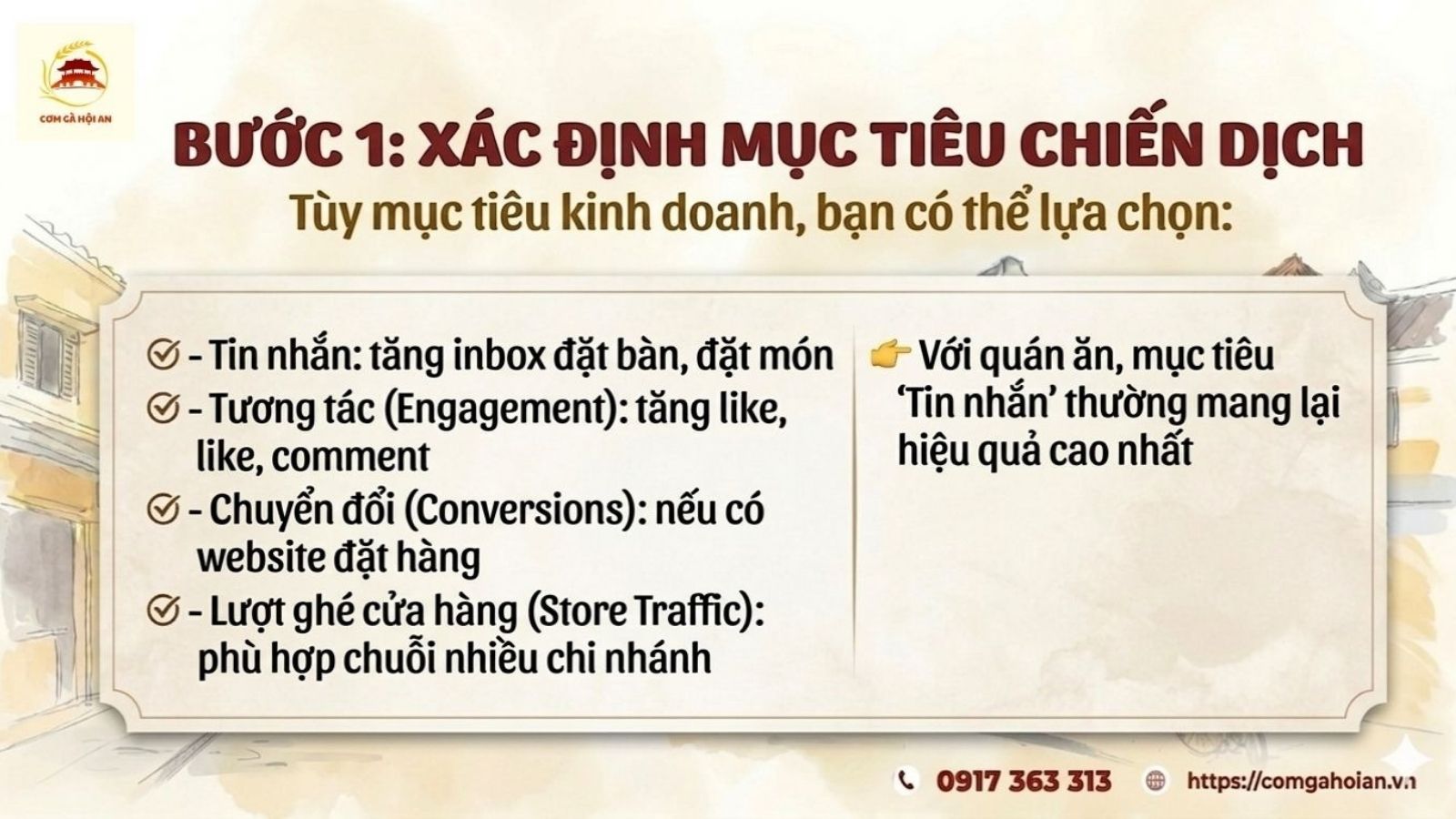 3.1. Xác định mục tiêu chiến dịch