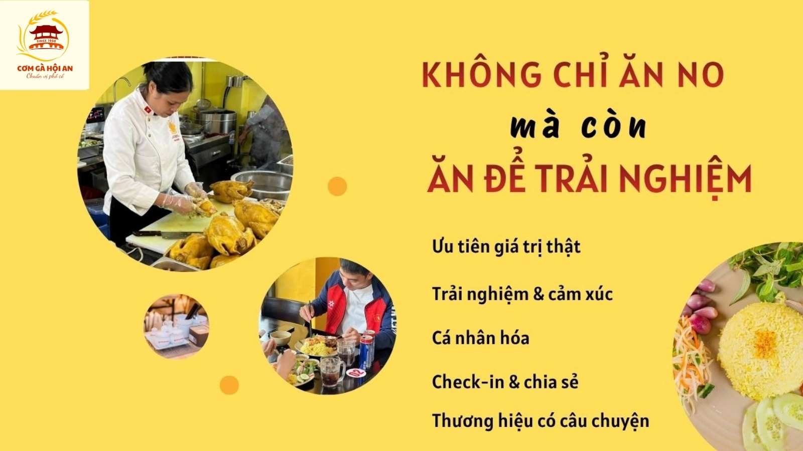 Không chỉ ăn no, mà còn ăn để trải nghiệm