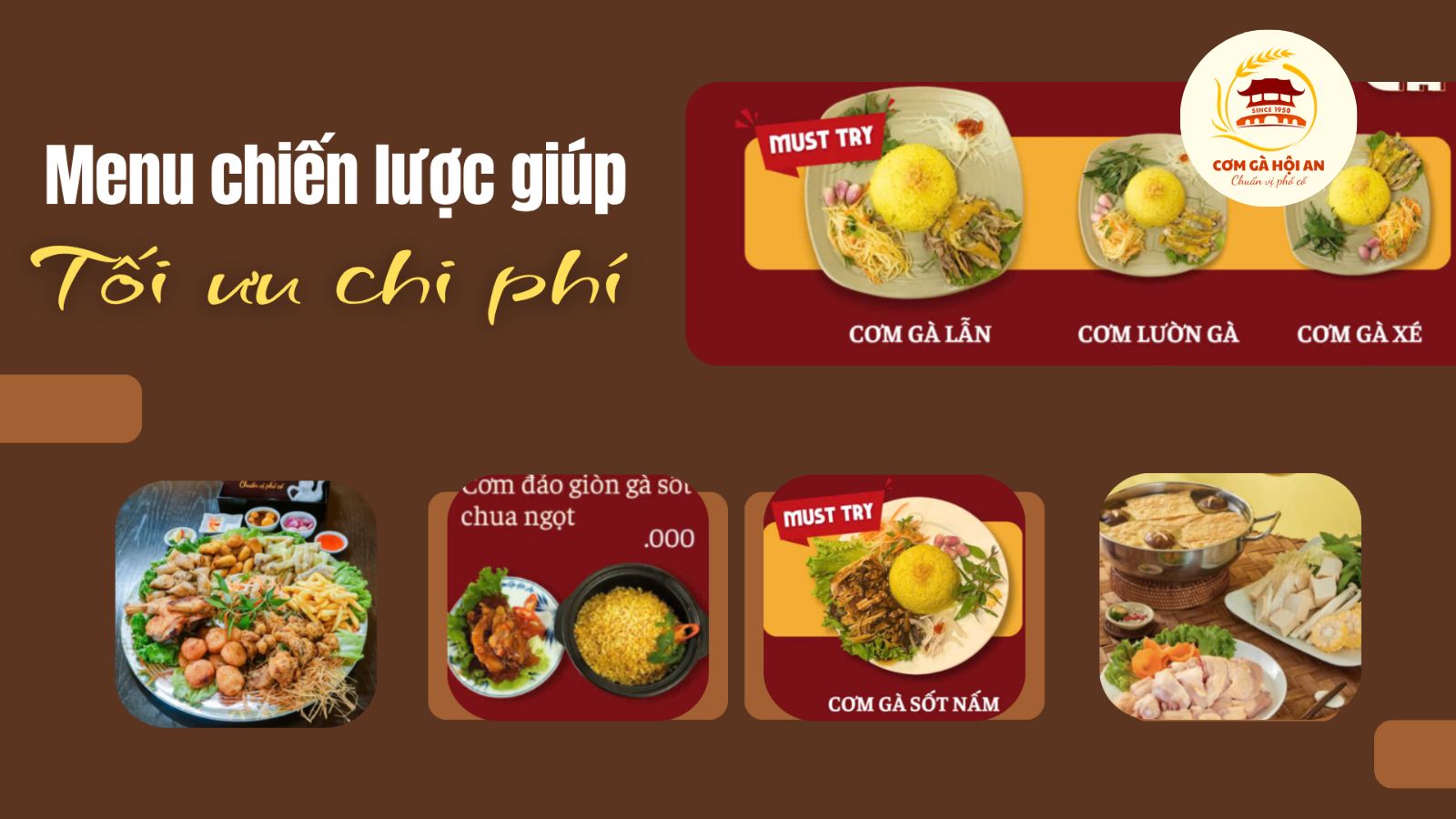 Menu chiến lược giúp tối ưu chi phí vận hành