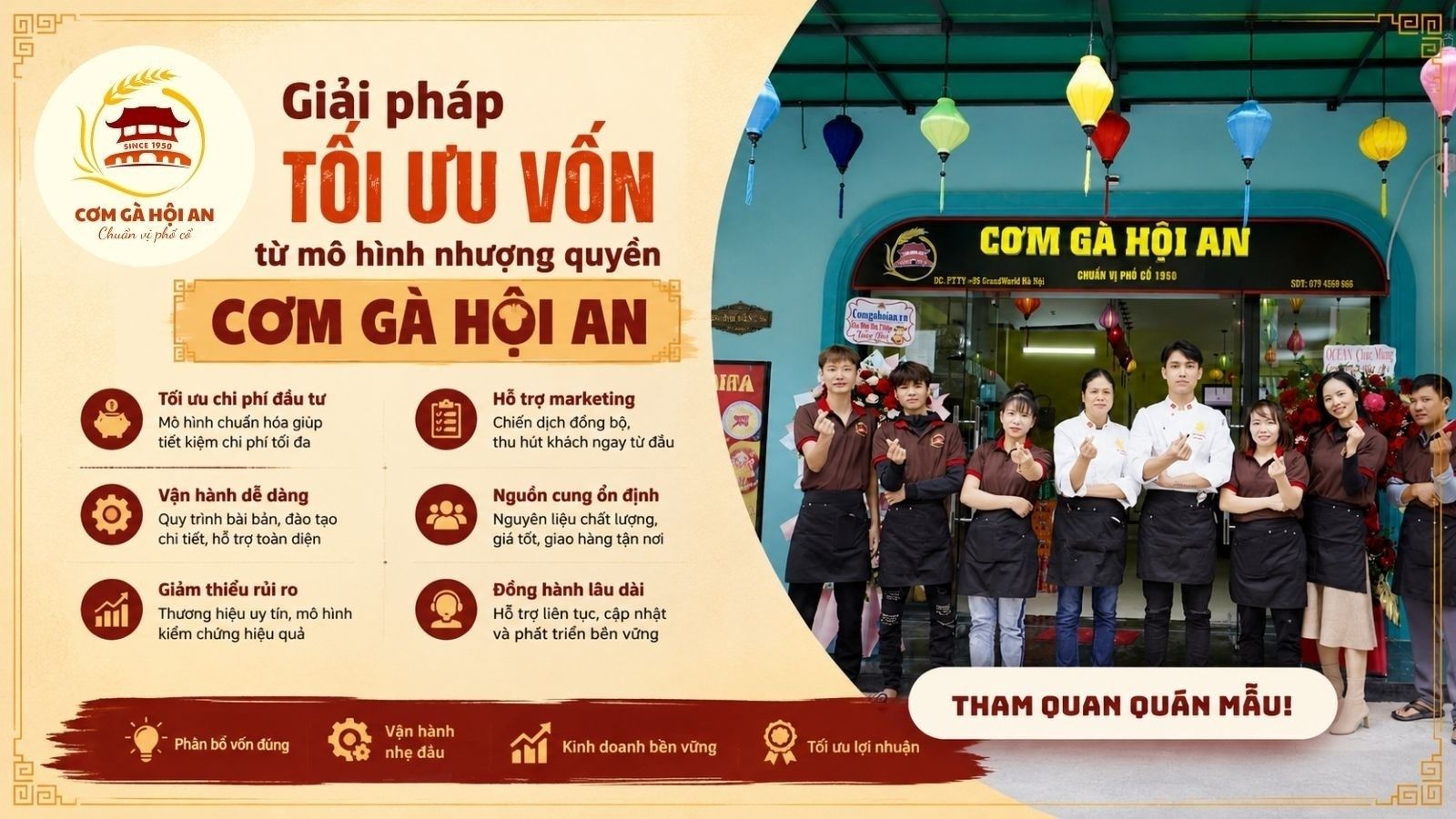Giải pháp tối ưu vốn từ mô hình nhượng quyền F&B
