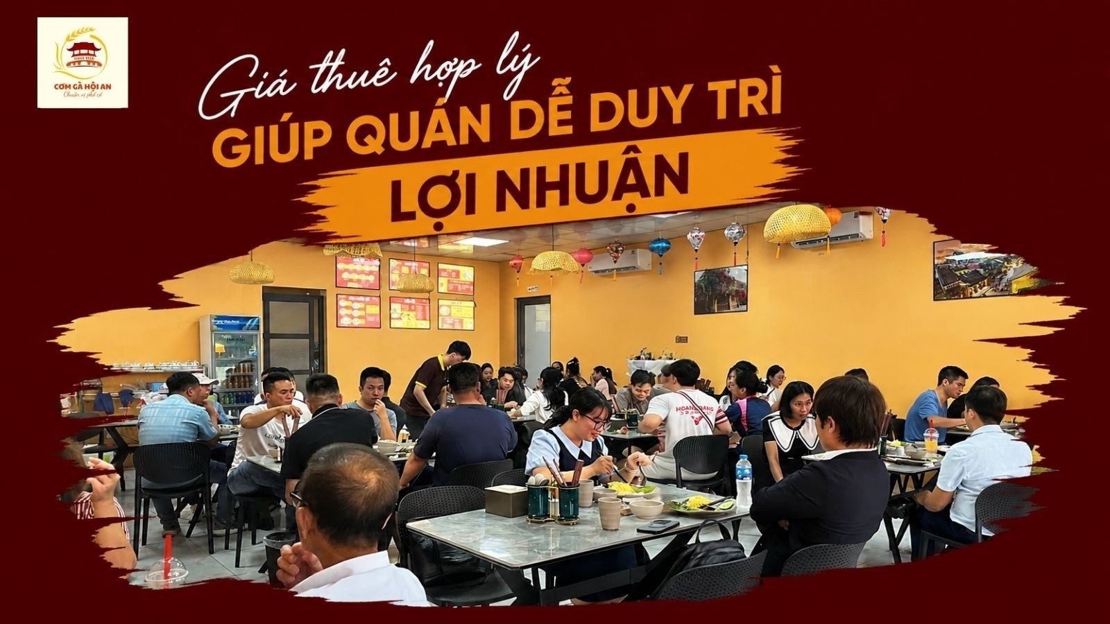 Giá thuê hợp lý giúp quán dễ duy trì lợi nhuận