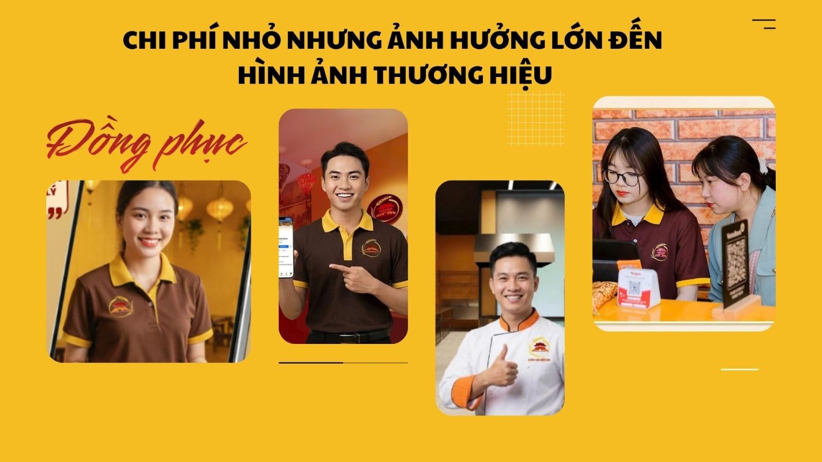 Đồng phục - Chi phí nhỏ nhưng ảnh hưởng lớn đến hình ảnh thương hiệu