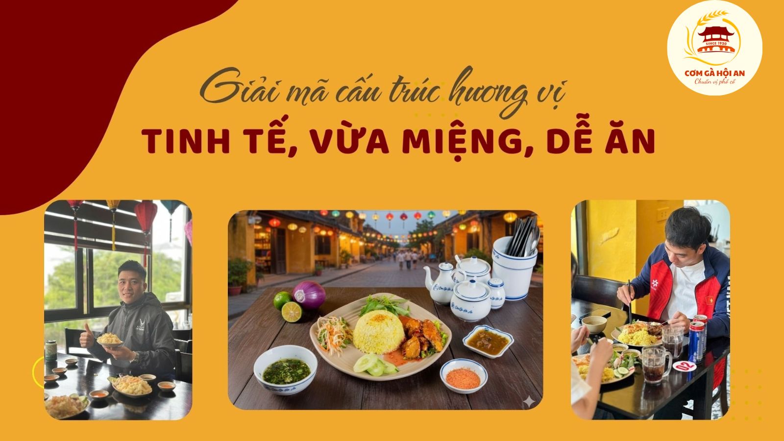 Giải mã cấu trúc hương vị: Tinh tế, vừa miệng, dễ ăn