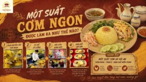 MỘT SUẤT CƠM NGON ĐƯỢC LÀM RA NHƯ THẾ NÀO?
