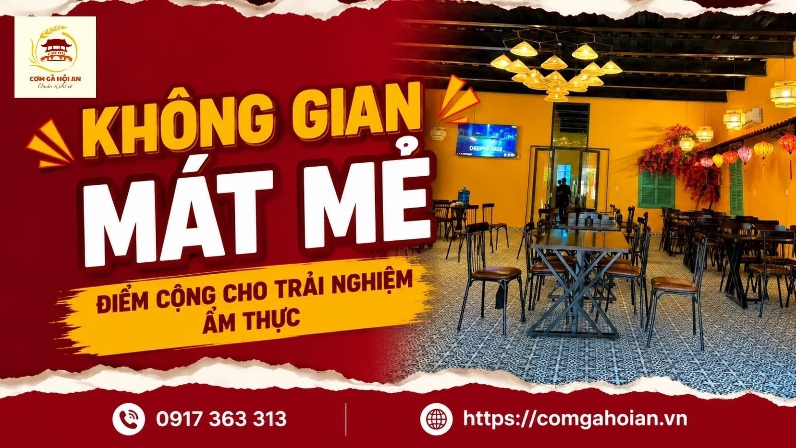 Không gian mát mẻ - Điểm cộng cho trải nghiệm ẩm thực