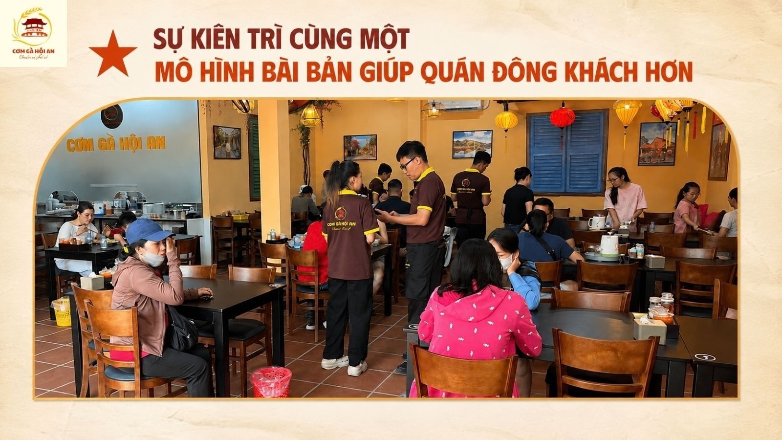Sự kiên trì cùng một mô hình bài bản giúp quán đông khách hơn