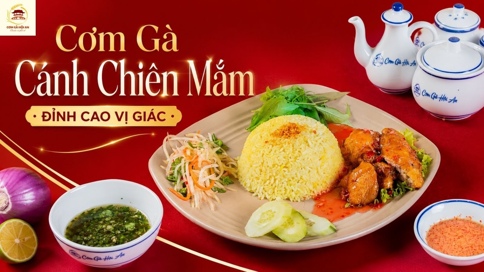 Cơm Gà Cánh Chiên Mắm - Đỉnh cao vị giác