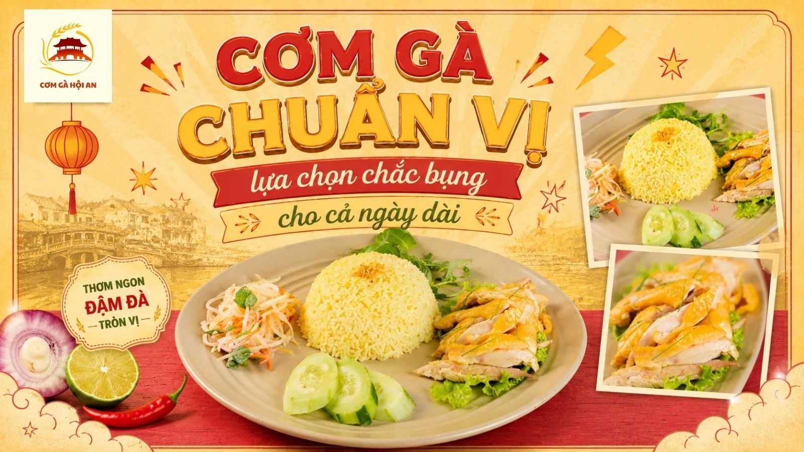 Cơm Gà Chuẩn Vị - lựa chọn chắc bụng cho cả ngày dài
