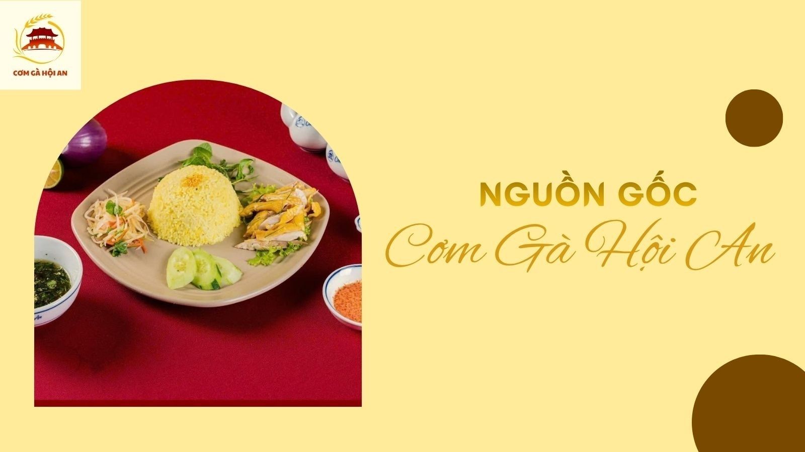 Nguồn gốc món Cơm gà Hội An