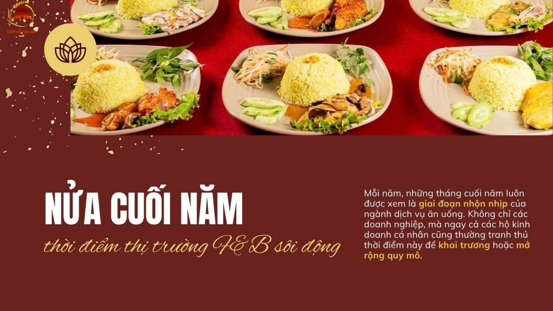 Nửa cuối năm - Thị trường F&B sôi động