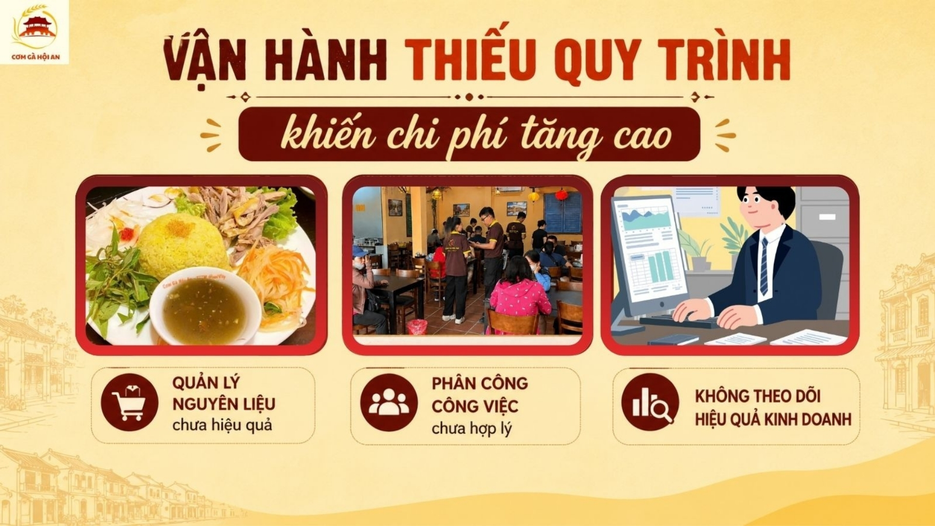 Vận hành thiếu quy trình khiến chi phí tăng cao