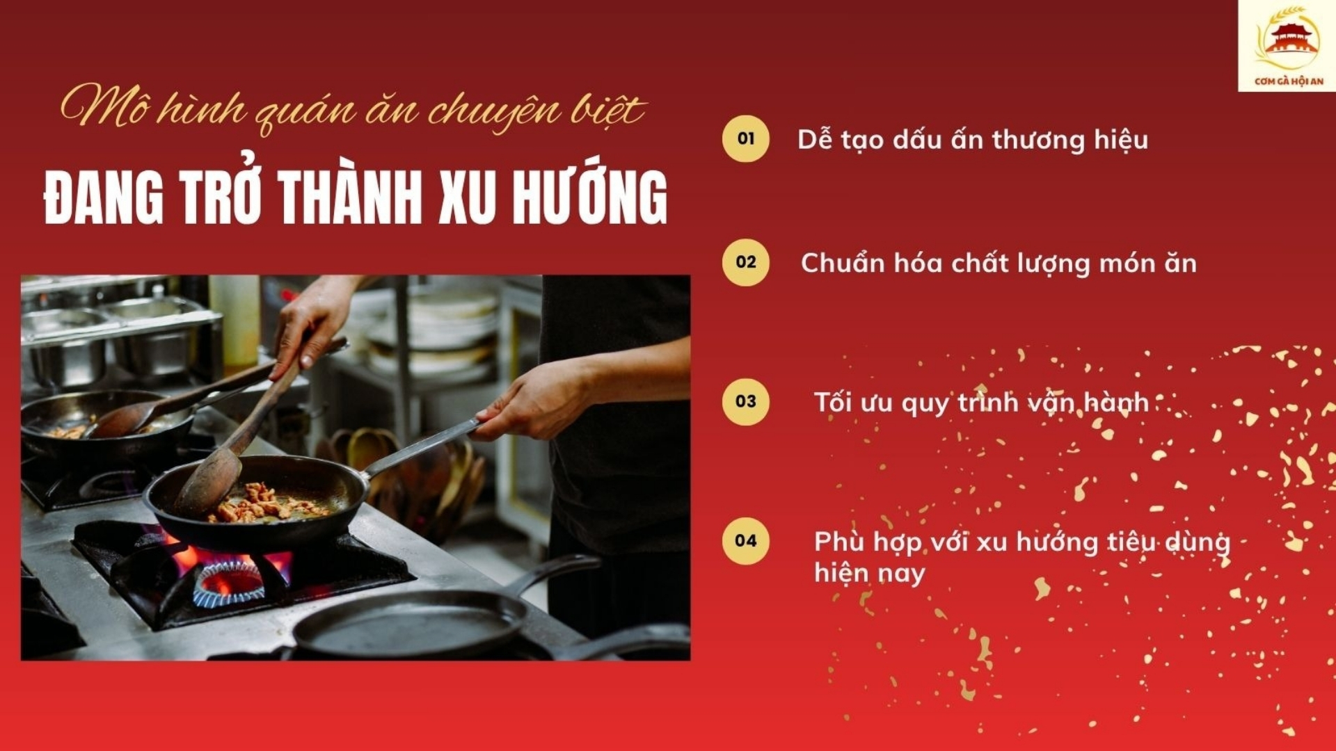 Mô hình quán ăn chuyên biệt trở thành xu hướng