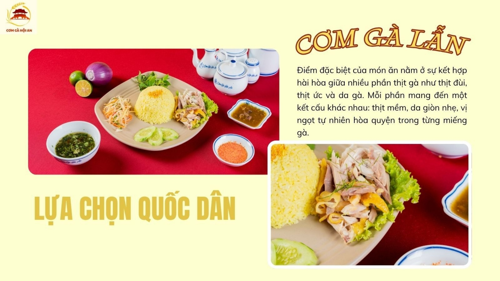 Cơm gà lẫn - Lựa chọn quốc dân