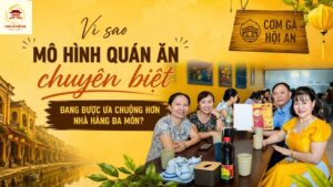 Vì sao mô hình quán ăn chuyên biệt đang được ưa chuộng hơn nhà hàng đa món?