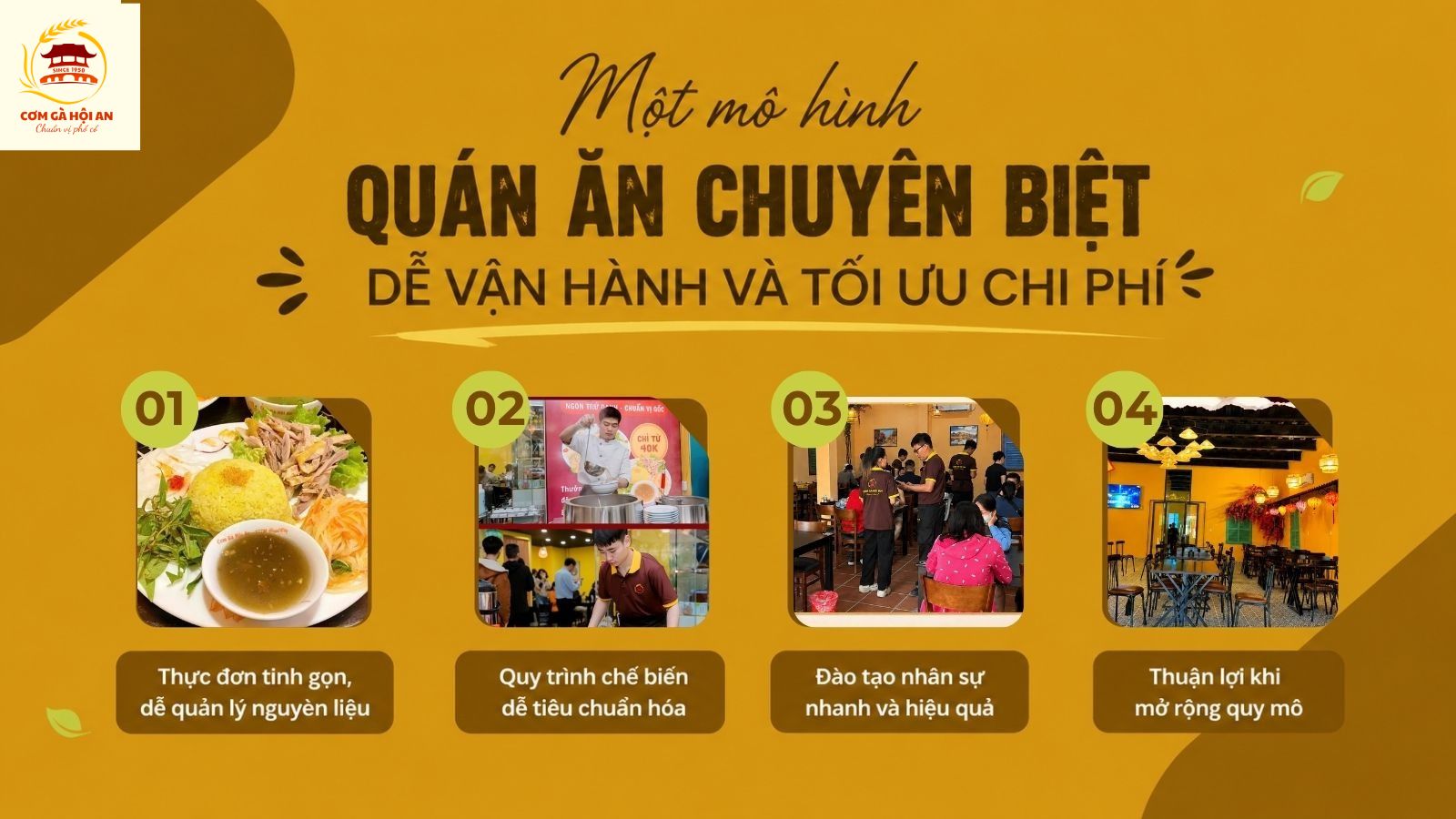 Một mô hình quán ăn chuyên biệt dễ vận hành và tối ưu chi phí