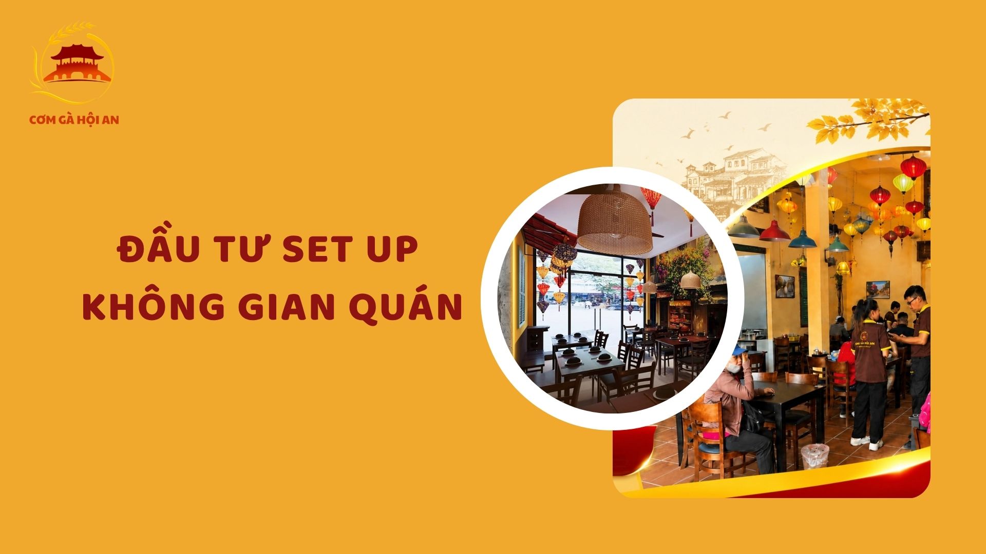 Đầu tư set up không gian quán