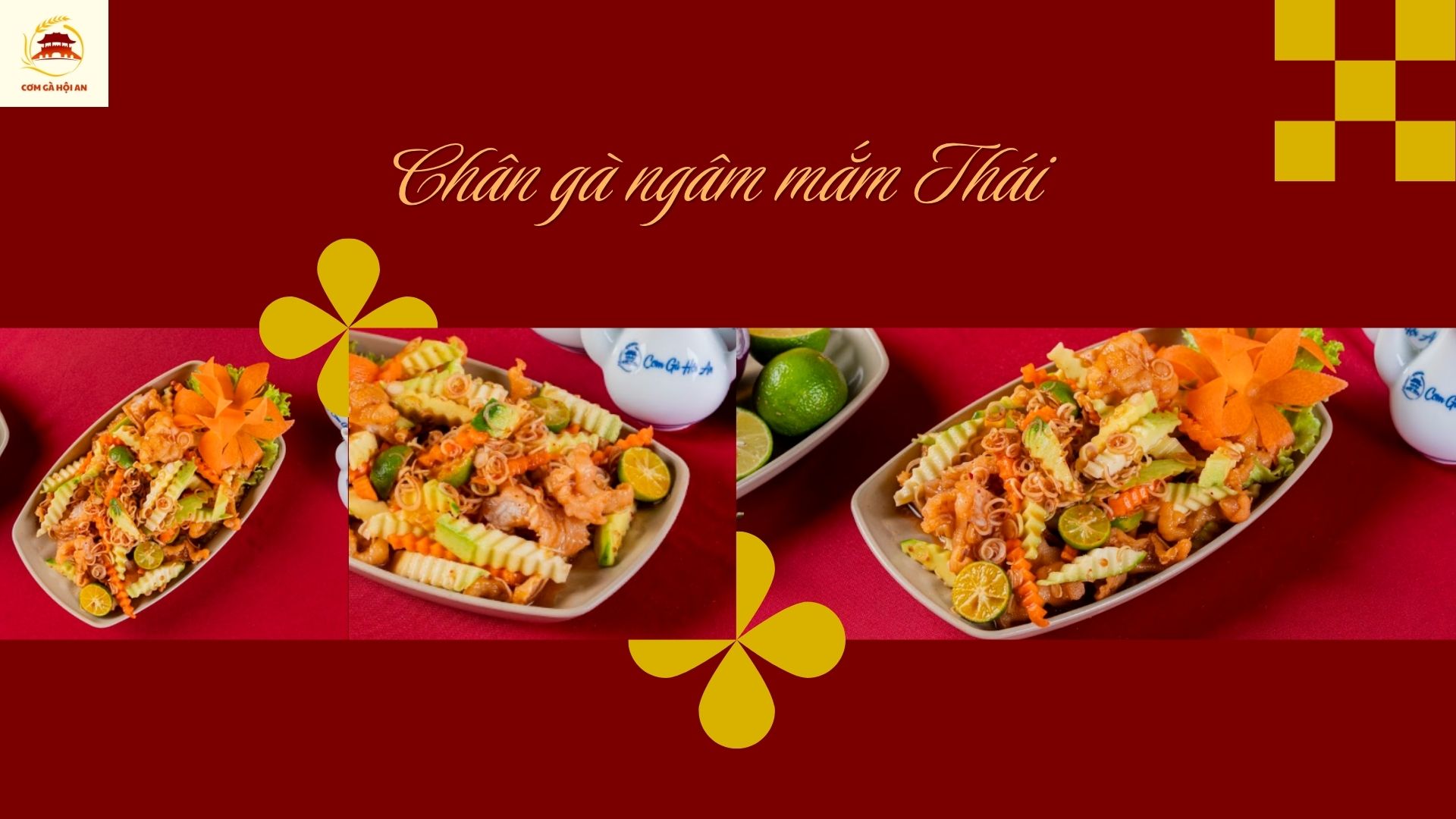 Chân gà ngâm mắm thái là món ăn vặt dễ gọi thêm trong mỗi đơn hàng