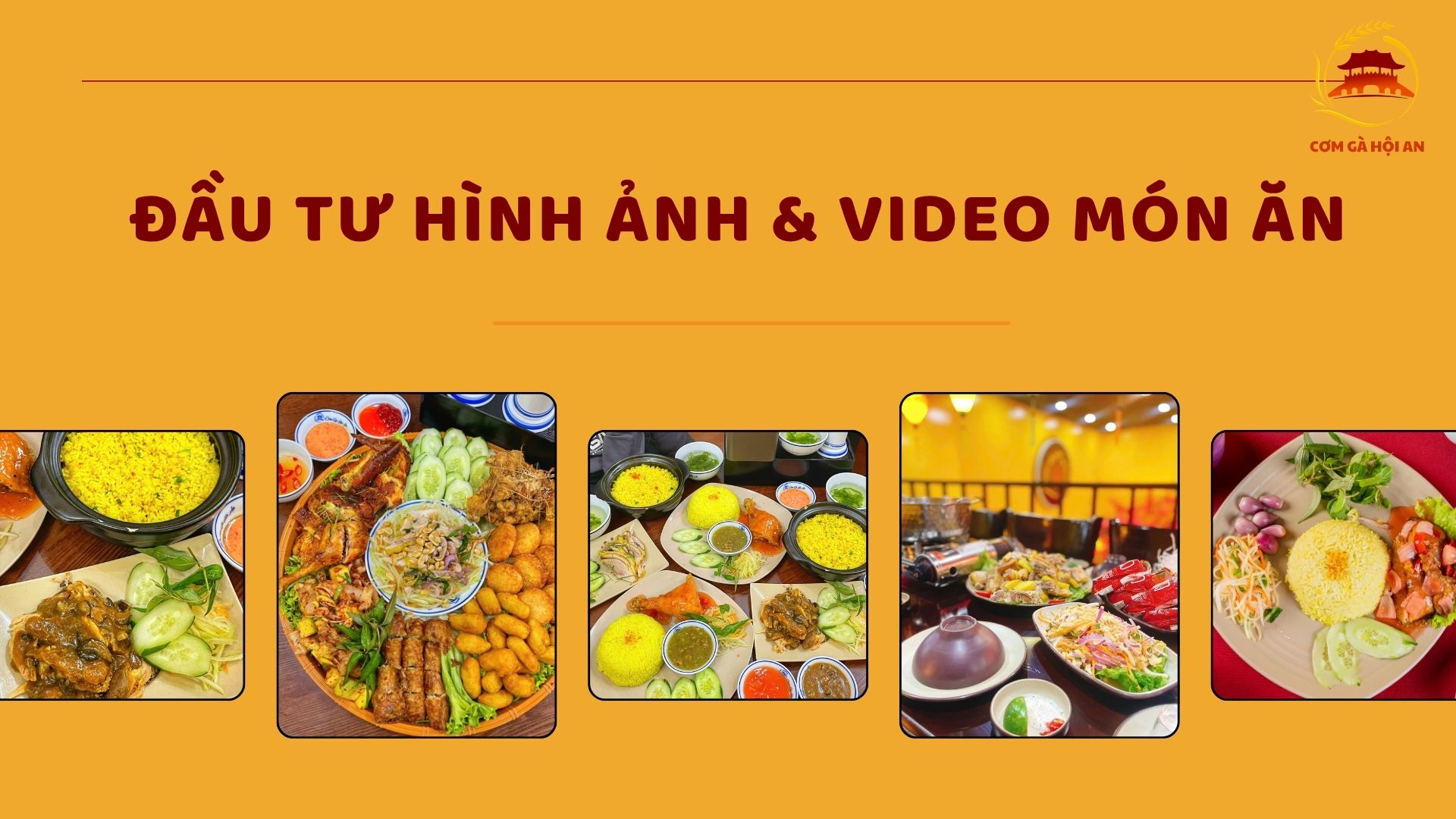 Đầu tư hình ảnh & video món ăn